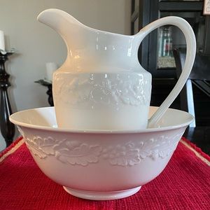 “Martha Stewart Essentials” Pitcher & Bowl